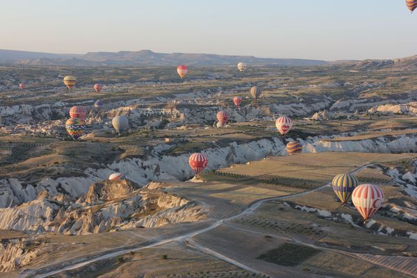 열기구 회사별 착지 지점