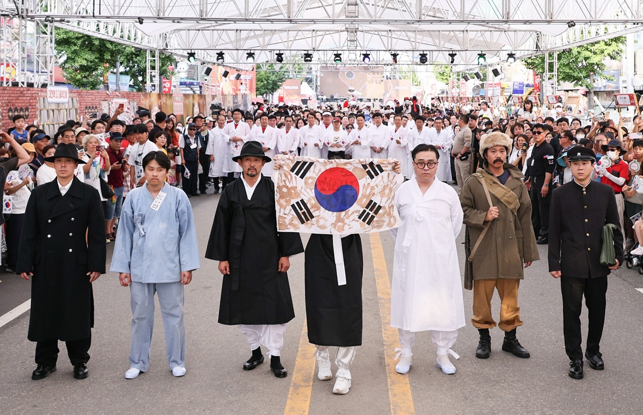 사진= 2023 0시 축제 광복절 퍼레이드. 대전시 제공