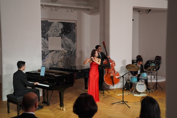 ▲ 최나경 갤러리 콘서트 모습. 대전문화재단 제공.