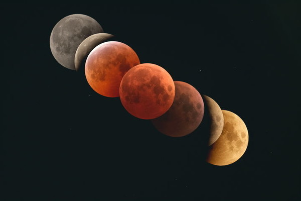 사진= 지난 2022년 11월 8일 전영범 한국천문연구원 책임연구원이 촬영한 개기월식의 모습. 한국천문연구원