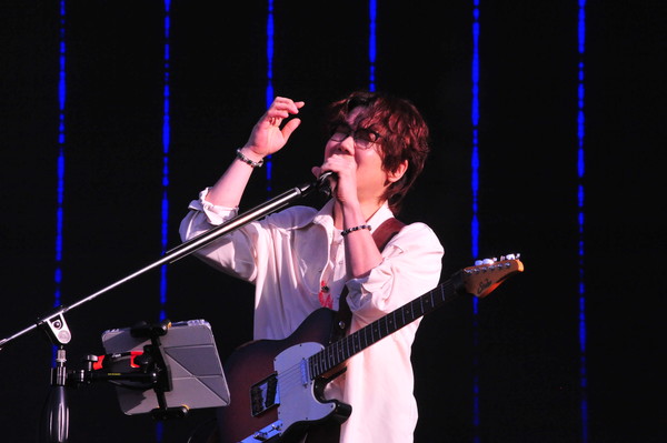 사진= 14일 '2025 사운드 플래닛 페스티벌'에서 밴드 넬 보컬 김종완이 열창하고 있다. 2025.09.14. 박지혜 기자