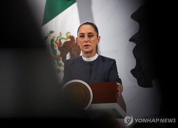 사진=클라우디아 셰인바움 대통령. 연합뉴스