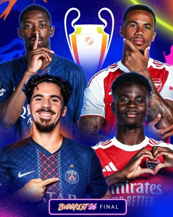 '디펜딩 챔피언' PSG vs '<b>리그</b>페이즈 전승' 아스널 챔스 결승 프리뷰