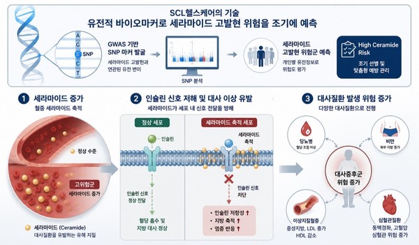 SCL헬스케어, '대사증후군 예측' 유전자 기술 美 특허 등록 - 뉴스 썸네일 이미지